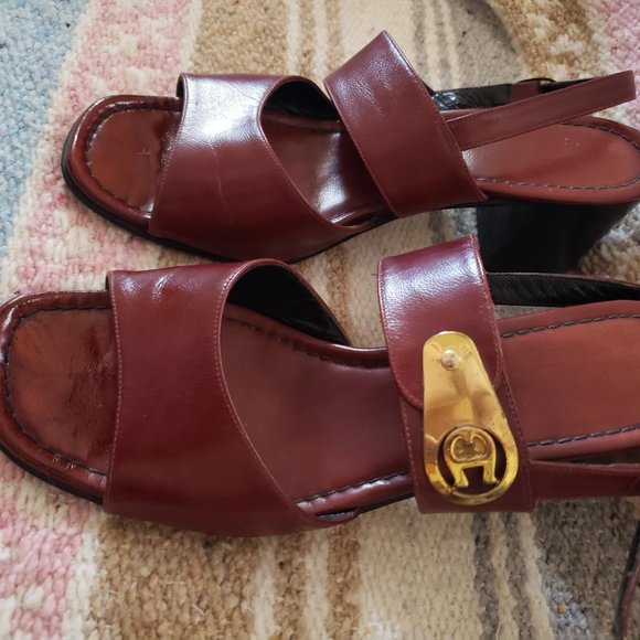 Etienne Aigner Shoes Vintage Etienne Aigner Sandals Size 6 Poshmark